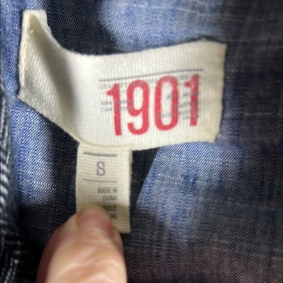 1901 Gray Quilted Insulated Vest - Picture 7 of 8